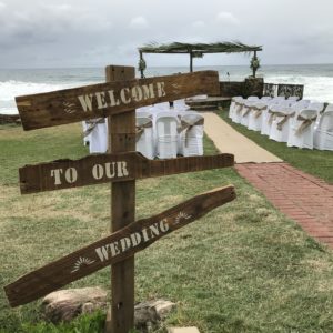 Welcome to our wedding sign